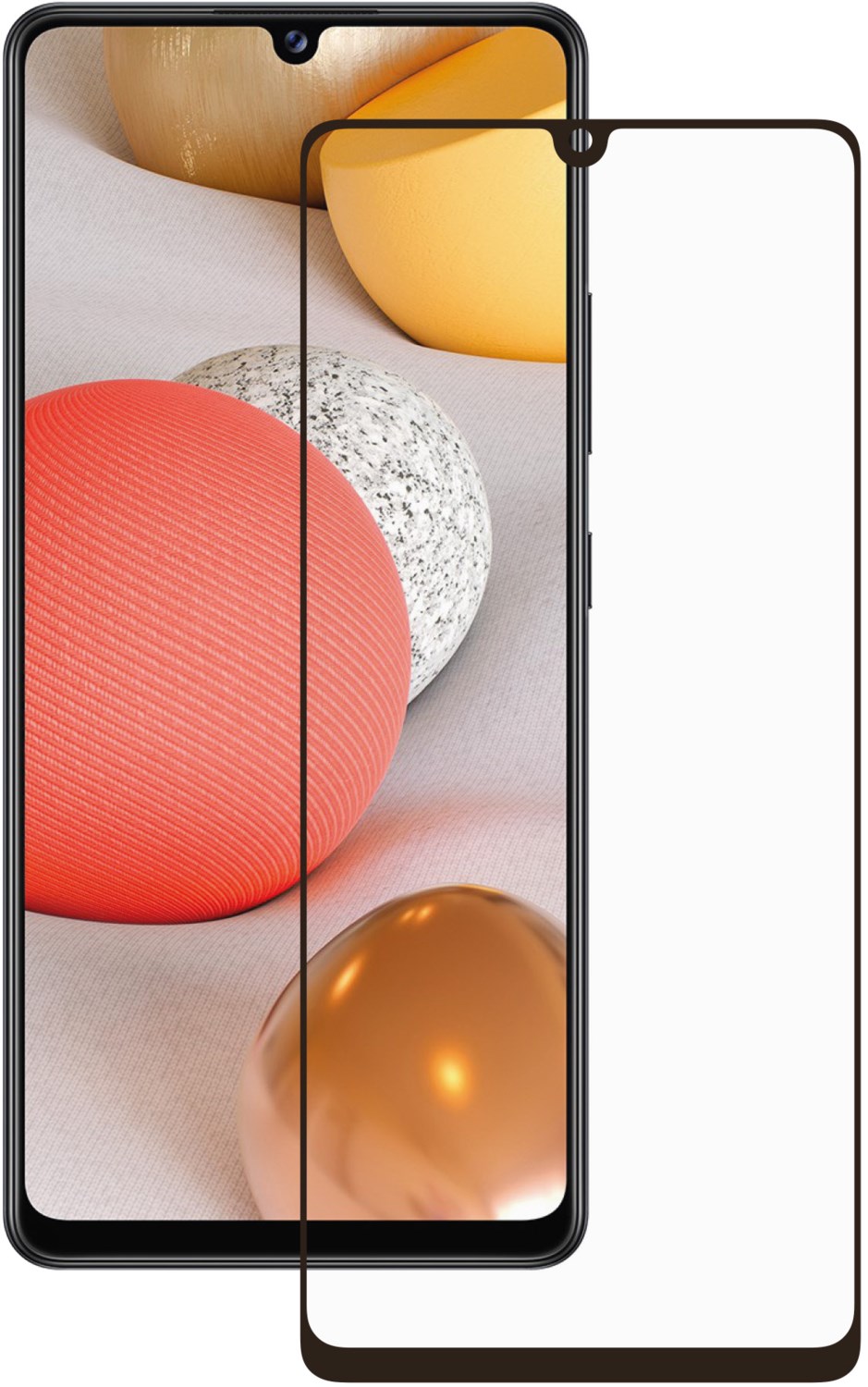 Image of 2.5D Glas für Galaxy A42 5G transparent