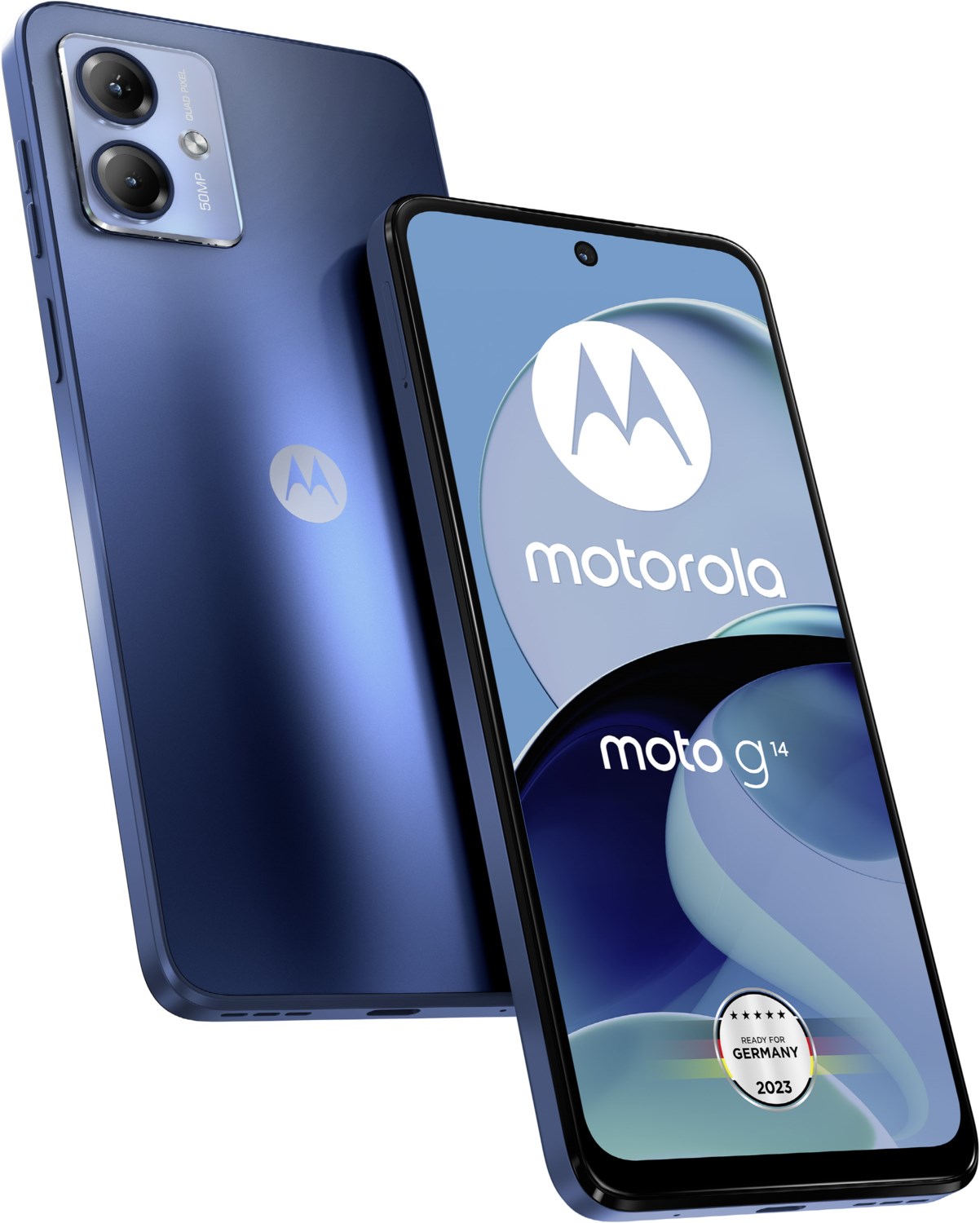 Image of Moto G14 Smartphone sky blue