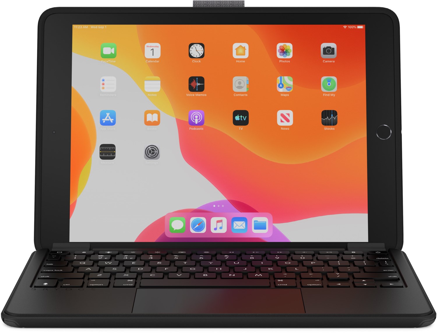 Image of 10.2 Max+ (Otterbox) Bluetooth Tablet-Tastatur für iPad 10,2" 9. Gen. schwarz
