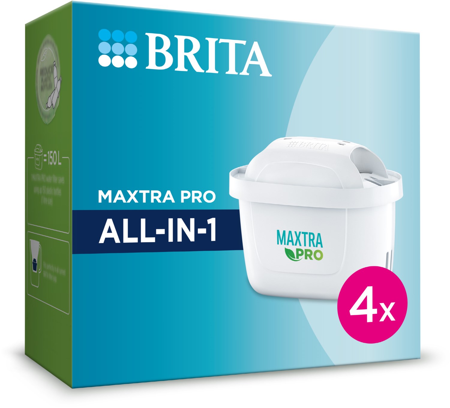 Image of MAXTRA Pro ALL-IN-1 Pack 4 Kalk/Wasserfilter