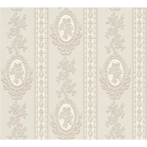 Image of A.S. Création Strukturprofiltapete »Royal III«, creme/beige, strukturiert - rosa