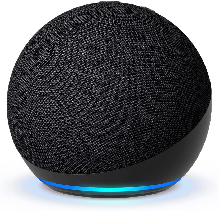 Image of Echo Dot (5. Gen) mit Amazon Alexa Dual-Band (2,4 GHz/5 GHz) (Schwarz)