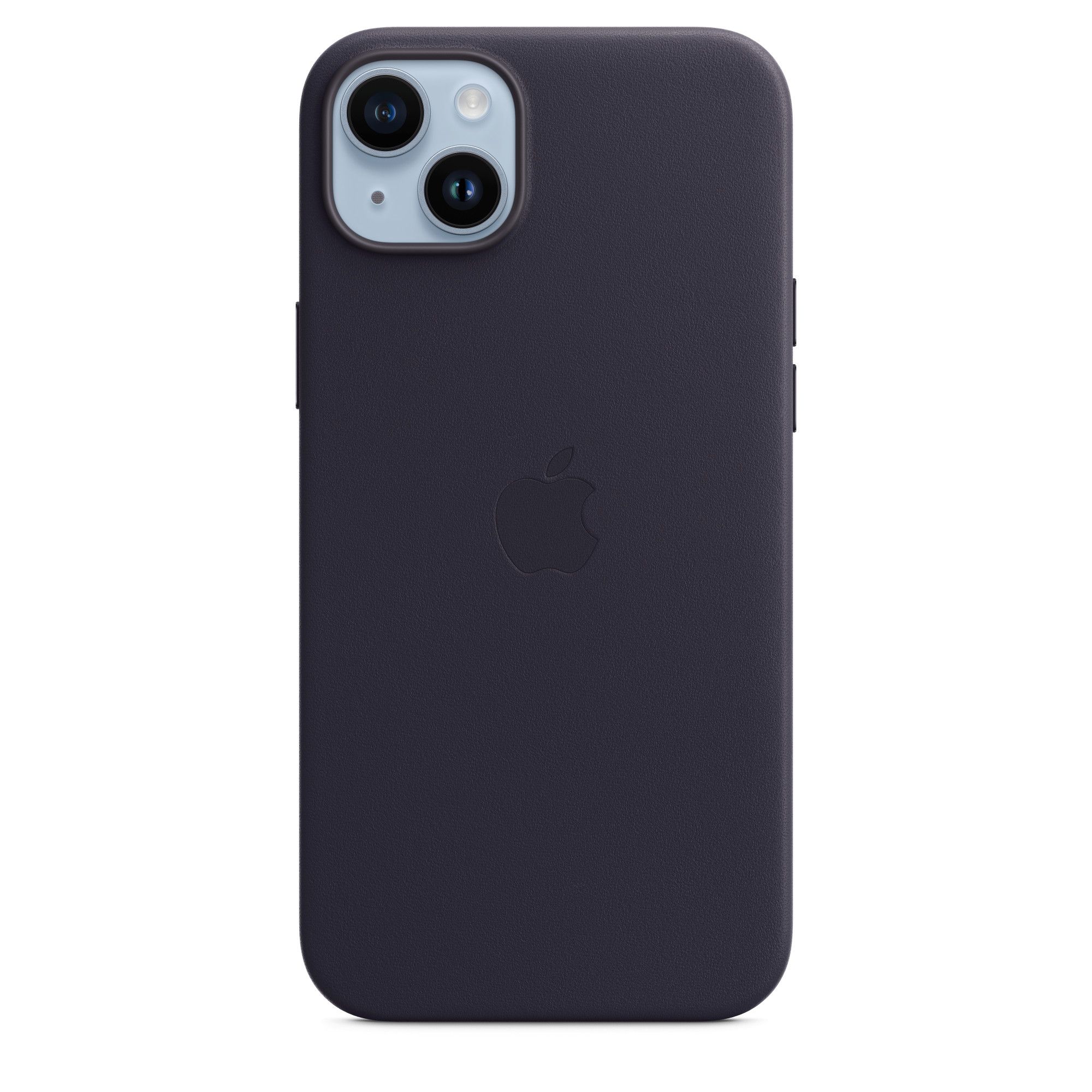 Image of APPLE iPhone 14 Plus Leather Case with MagSafe - Midnight (MPP93ZM/A)