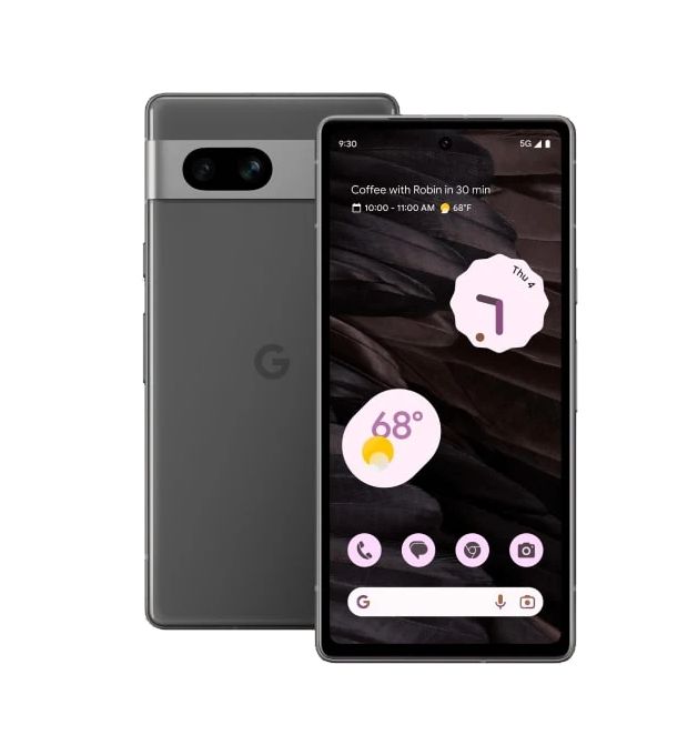 Image of Pixel 7a 5G Smartphone 15,5 cm (6.1 Zoll) 128 GB Android 64 MP Dual Kamera Dual Sim (Charcoal) (Schwarz)