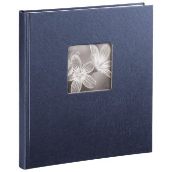 Image of 00002118 Buch-Album "Fine Art" 29x32cm 50 weiße Seiten (Blau)
