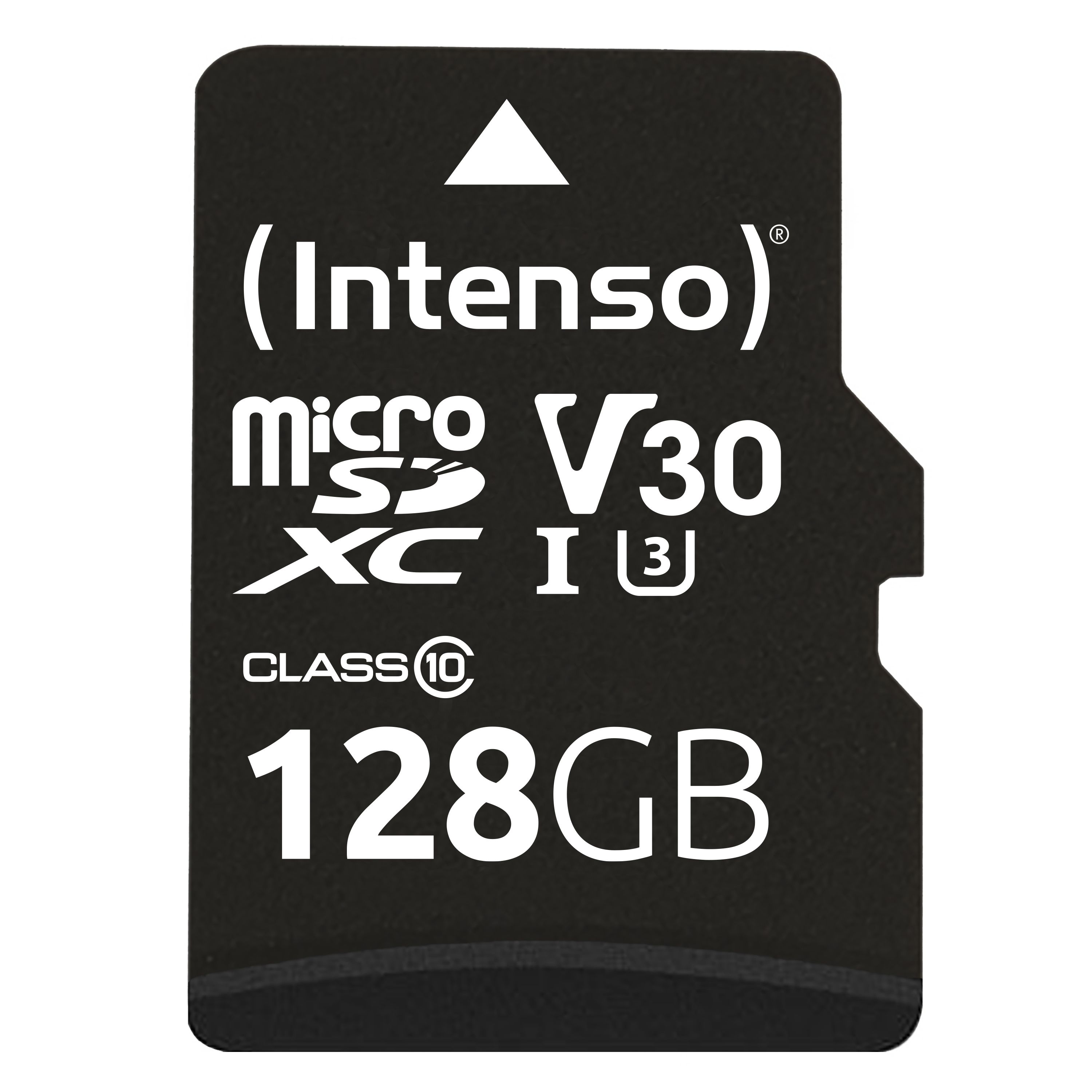Image of 3433491 MicroSDXC Speicherkarte 128 GB Class 3 (U3) Klasse 10 (Schwarz)