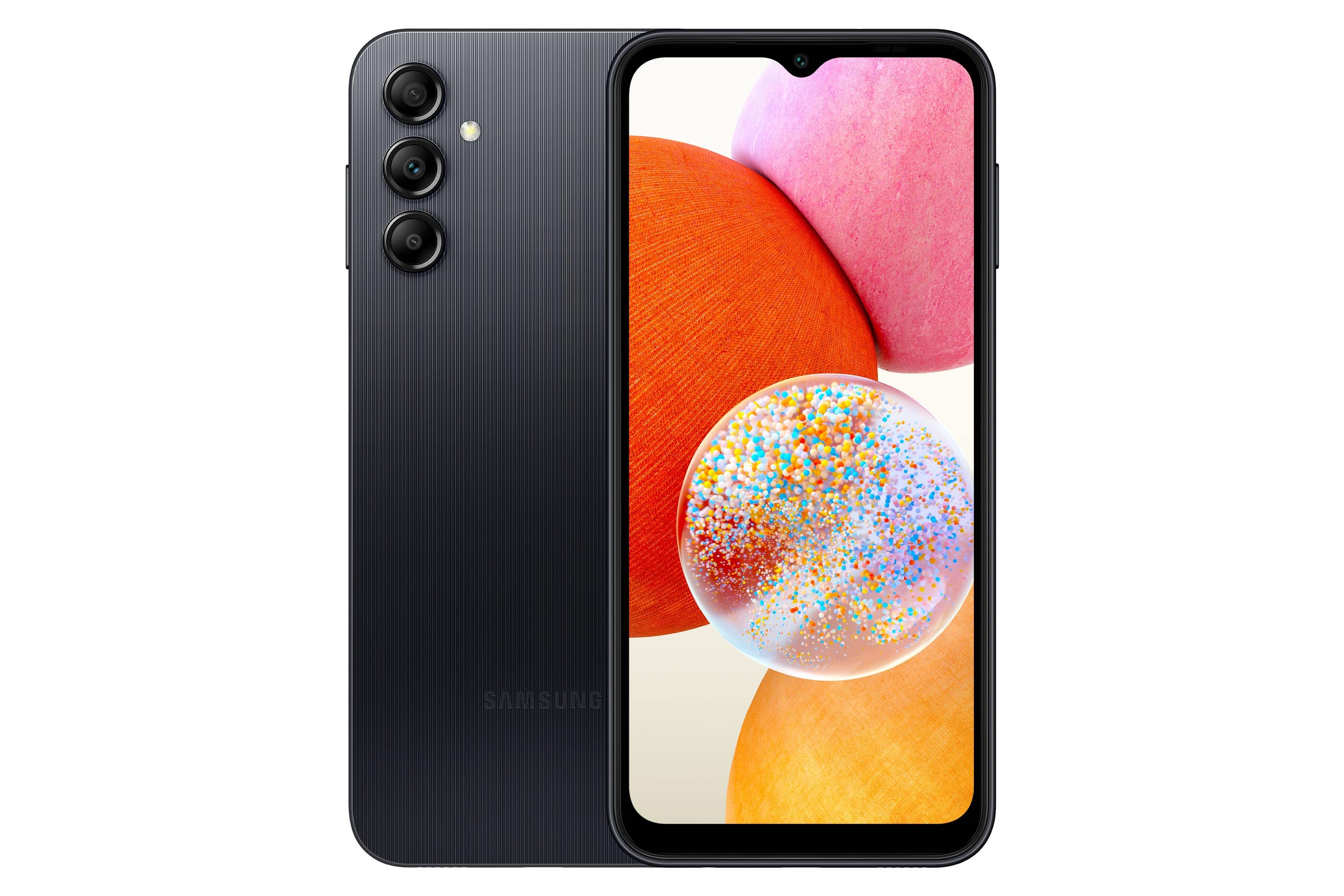 Image of Galaxy A14 4G Smartphone 16,8 cm (6.6 Zoll) 64 GB Android 50 MP Dreifach Kamera Dual Sim (Schwarz) (Schwarz) (Versandkostenfrei)