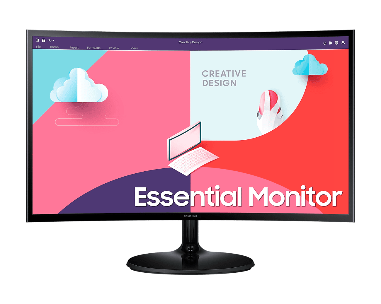 Image of Essential Monitor S36C Full HD Monitor 68,6 cm (27 Zoll) EEK: E 16:9 4 ms 250 cd/m² (Schwarz) (Schwarz) (Versandkostenfrei)