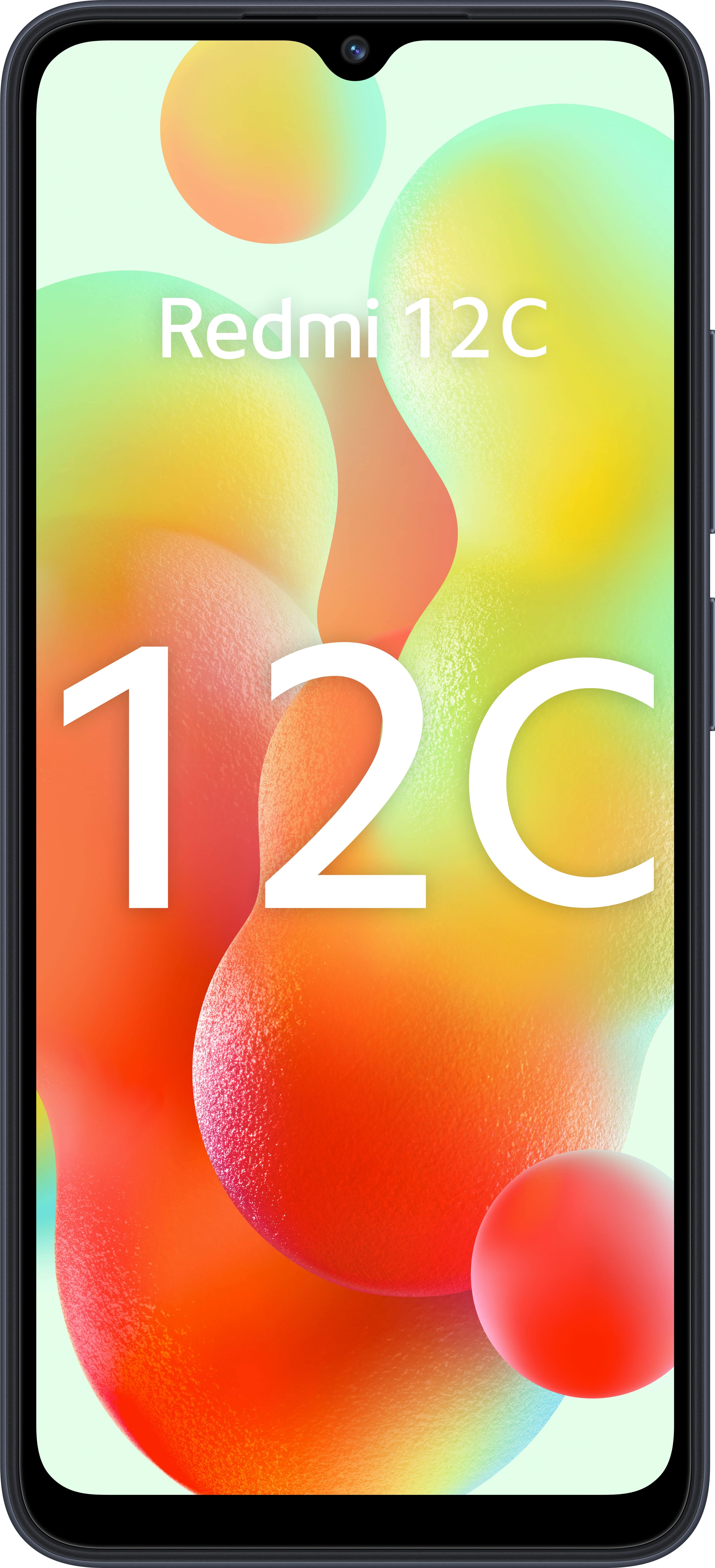 Image of Redmi 12C 4G Smartphone 17 cm (6.7 Zoll) 128 GB Android 50 MP Dual Kamera Dual Sim (Graphite Gray) (Grau)