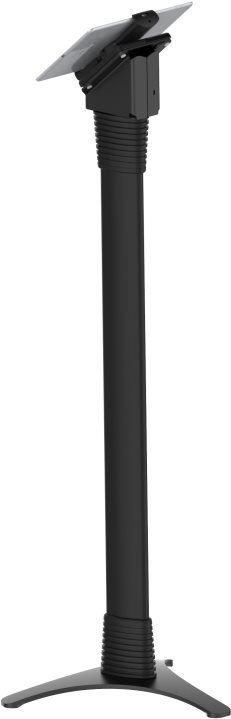 Image of Compulocks Cling Adjustable Universal Tablet Floor Stand - Aufstellung - für Tablett - verriegelbar - hochwertiges Aluminium - Schwarz - Bildschirmgröße: bis zu 33 cm (bis zu 33,00cm (13) ) - Bodenaufstellung