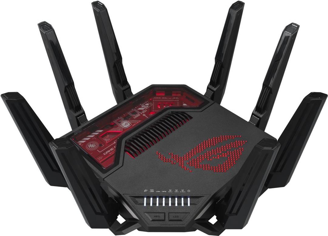 Image of ASUS ROG Rapture GT-BE19000 - Wireless Router Switch mit 6 Ports (90IG0850-MO9A0V)