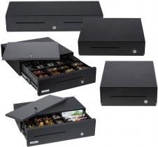 Image of Anker Kassensysteme MDX32 METAL CASH DRAWER ANTHR 8COIN 6NOTE COMPART CABLE SEP. (29101.023-0020)