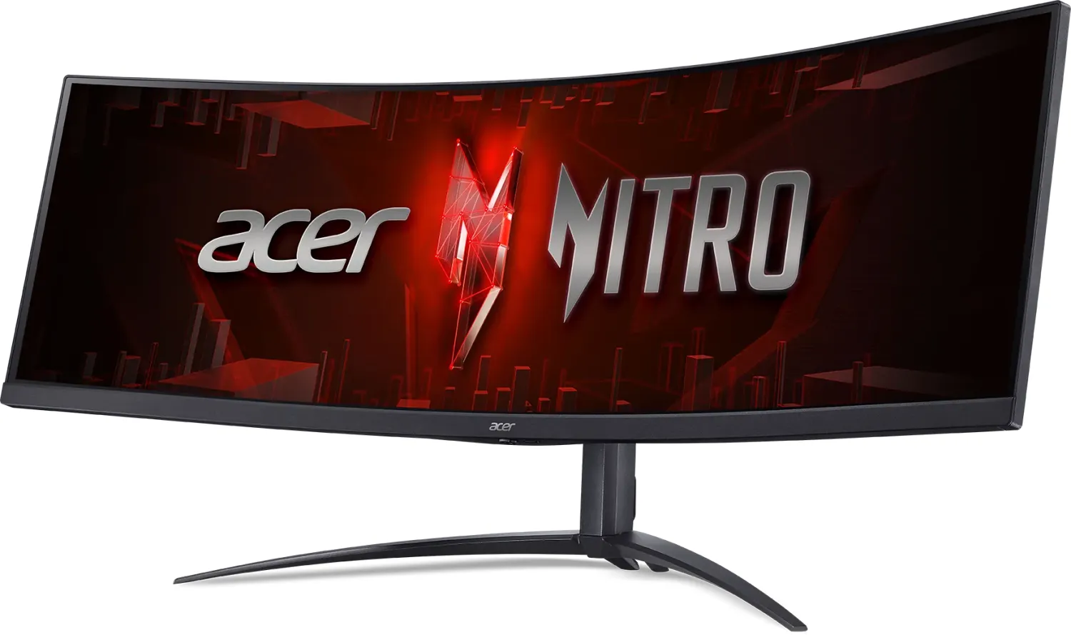 Image of Acer NITRO XZ2 XZ452CUVbemiiphuzx Computerbildschirm 113 cm (44.5) 5120 x 1440 Pixel UltraWide Quad HD LED Schwarz (UM.MX2EE.V01)