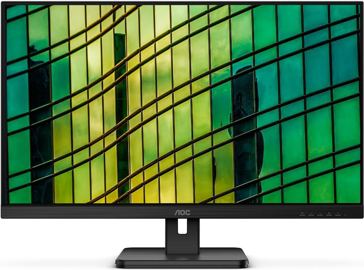 Image of AOC 27E2QAE - LED-Monitor - 68.6 cm (27) - 1920 x 1080 Full HD (1080p) - IPS - 250 cd/m² - 1000:1 - 4 ms - HDMI, VGA, DisplayPort - Lautsprecher - Schwarz