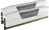 Image of DDR5 64GB PC 5600 CL40 CORSAIR KIT (2x32GB) VENGEANCE White retail (CMK64GX5M2B5600C40W)