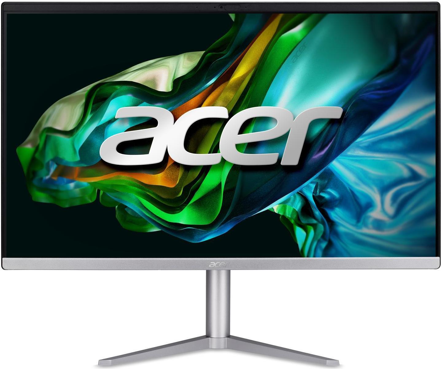 Image of Acer Aspire C 24 C24-1300 - All-in-One (Komplettlösung) - Ryzen 5 7520U / 2.8 GHz - RAM 16 GB - SSD 512 GB - Radeon 610M - 1GbE, 802.11ax (Wi-Fi 6E) - WLAN: Bluetooth, 802.11a/b/g/n/ac/ax (Wi-Fi 6E) - Win 11 Home - Monitor: LED 60.5 cm (23.8) 1920 x 1080 