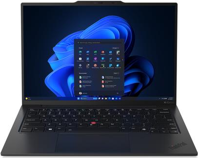 Image of Lenovo ThinkPad X1 Carbon G12 14 Notebook - Black Paint, Core Ultra 7 155U, 32GB RAM, 2TB SSD, LTE, DE (21KC00B9GE)