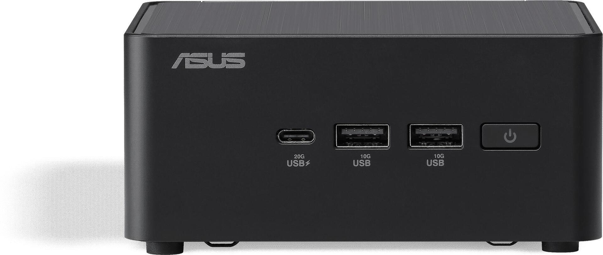 Image of ASUS NUC 14 Pro+ RNUC14RVHV700000I - Barebone - Mini-PC - 1 x Core Ultra 7 165H / 1.4 GHz - vPro - RAM 0 GB - Intel Arc Graphics - 1GbE, 2.5GbE, Wi-Fi 6E, Bluetooth 5.3 - WLAN: 802.11a/b/g/n/ac/ax (Wi-Fi 6E), Bluetooth 5.3 - Schwarz (90AR0072-M00250)