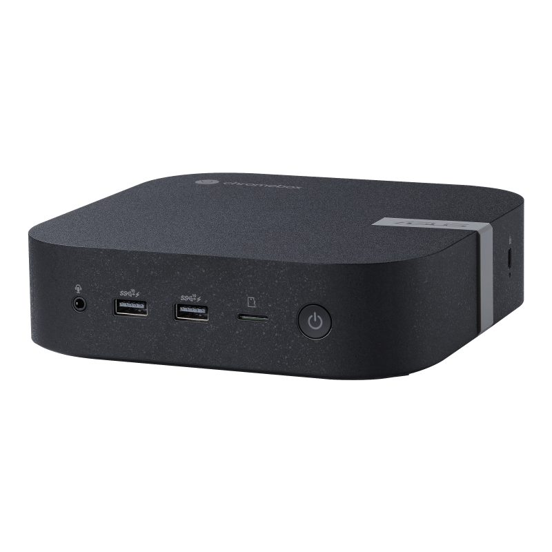 Image of ASUS Chromebox CHROMEBOX5-S3006UN i3-1220P mini PC Intel® Core i3 8 GB DDR4-SDRAM 128 GB SSD ChromeOS Mini-PC Schwarz (90MS02N1-M00160)