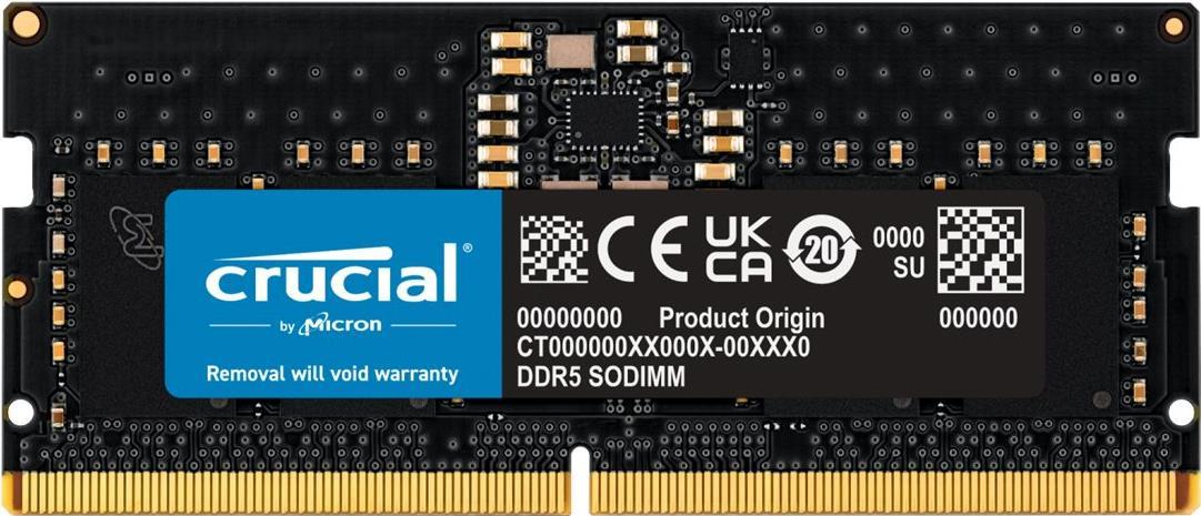 Image of Crucial 8GB DDR5-4800 SODIMM (CT8G48C40S5)