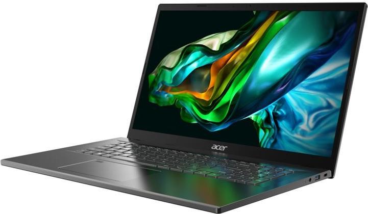 Image of Acer Aspire 5 17 A517-58M - Intel Core i7 1355U / 1.7 GHz - Win 11 Home - Intel Iris Xe Grafikkarte - 16 GB RAM - 1.024 TB SSD - 43.9 cm (17.3) IPS 1920 x 1080 (Full HD) - Wi-Fi 6E - Stahlgrau - kbd: Deutsch (NX.KHMEG.009)