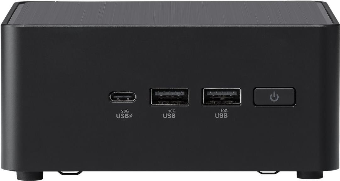 Image of ASUS NUC 14 Pro RNUC14RVHV700003I - Barebone - Mini-PC - 1 x Core Ultra 7 165H / 1.4 GHz - RAM 0 GB - Intel Arc Graphics - 1GbE, 2.5GbE, Wi-Fi 6E, Bluetooth 5.3 - WLAN: 802.11a/b/g/n/ac/ax (Wi-Fi 6E), Bluetooth 5.3 - Schwarz (90AR0072-M00290)