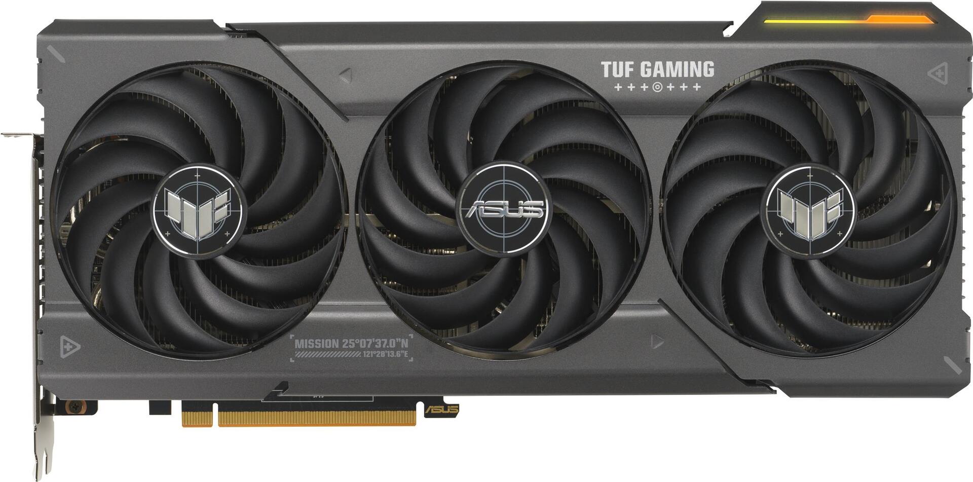 Image of ASUS TUF Gaming Radeon RX 7900 GRE OC Edition 16GB - Grafikkarten - Radeon RX 7900 GRE - 16 GB GDDR6 - PCIe 4.0 - HDMI, 3 x DisplayPort (90YV0J91-M0NA00)