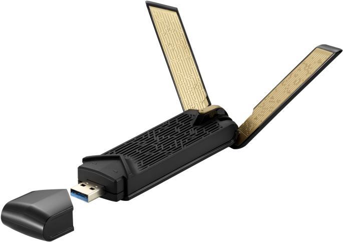 Image of ASUS USB-AX56 Netzwerkkarte WLAN 1775 Mbit/s (USB-AX56)