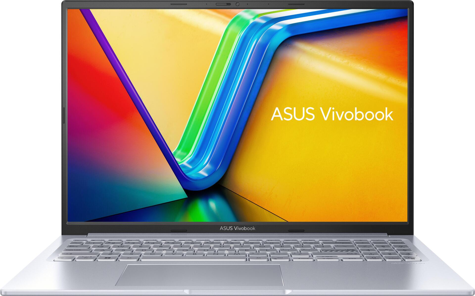 Image of ASUS VivoBook 16X OLED M3604YA-L2005W - 180°-Scharnierdesign - AMD Ryzen 7 7730U - Win 11 Home - Radeon Graphics - 16 GB RAM - 1 TB SSD NVMe - 40.6 cm (16) OLED 3840 x 2400 (WQUXGA) - Wi-Fi 6, Bluetooth - Cool Silver - kbd: Niederländisch (90NB11A2-M004Z0