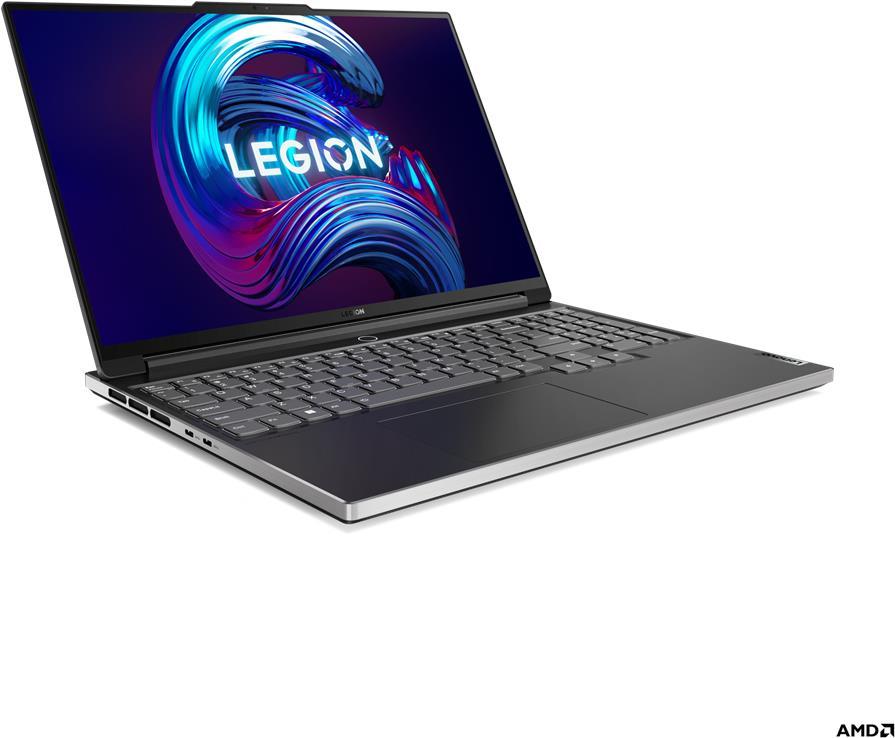 Image of Lenovo Legion S7 16ARHA7 82UG - AMD Ryzen 7 6800H / 3.2 GHz - Win 11 Home - Radeon RX 6600S - 16 GB RAM - 1 TB SSD NVMe - 40.6 cm (16) IPS 1920 x 1200 @ 165 Hz - Wi-Fi 6E - Onyx Gray - kbd: Deutsch - mit 3 Years Lenovo Premium Care with Onsite (82UG002BGE