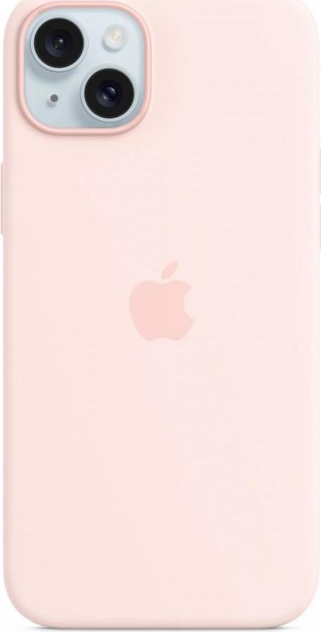 Image of APPLE iPhone 15 Plus Silicone Case with MagSafe - Light Pink (MT143ZM/A)