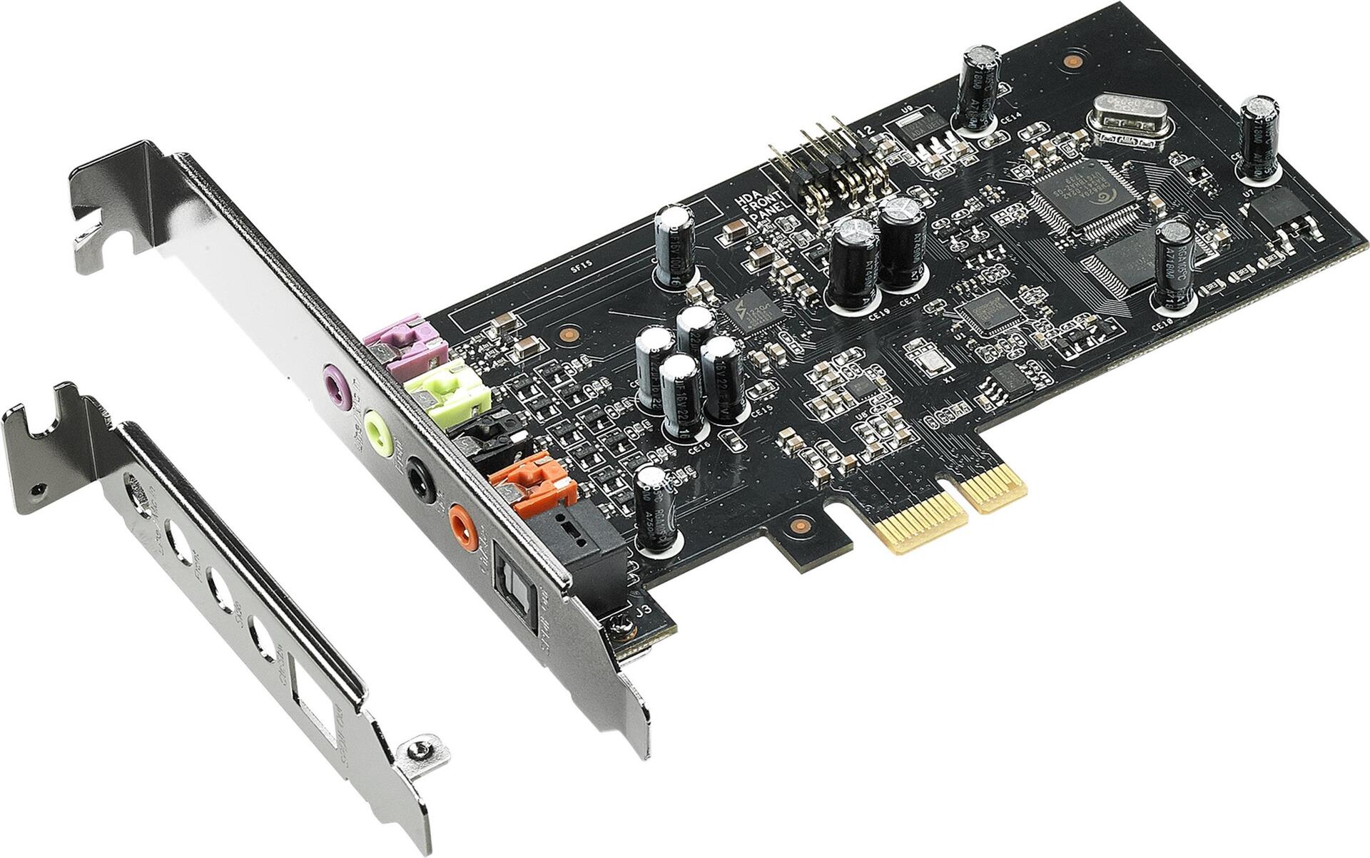 Image of ASUS XONAR SE - Soundkarte - 24-Bit - 192 kHz - 116 dB S/N - 5,1 - PCIe - CM6620A - Low-Profile (90YA00T0-M0UA00)