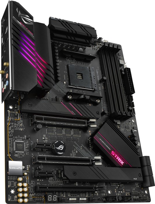 Image of ASUS ROG STRIX B550-XE GAMING WIFI - Motherboard - ATX - Socket AM4 - AMD B550 Chipsatz - USB-C Gen2, USB 3.2 Gen 1, USB 3.2 Gen 2 - 2.5 Gigabit LAN, Wi-Fi 6, Bluetooth - Onboard-Grafik (CPU erforderlich) - HD Audio (8-Kanal)