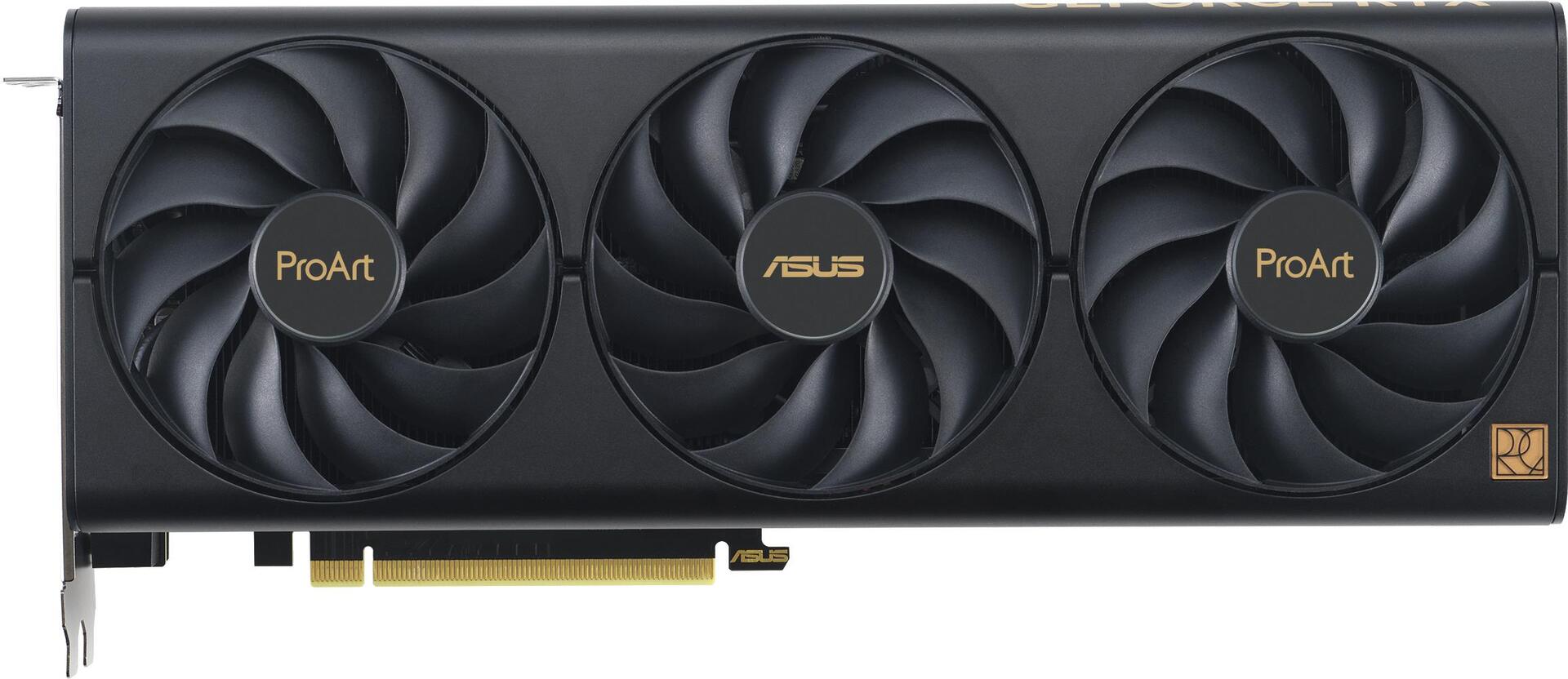 Image of ASUS ProArt GeForce RTX 4070 SUPER OC Edition 12GB GDDR6X Graphics Card PCIe 4.0 - Grafikkarte - PCI - 12.288 MB - GDDR6 (90YV0KC4-M0NA00)