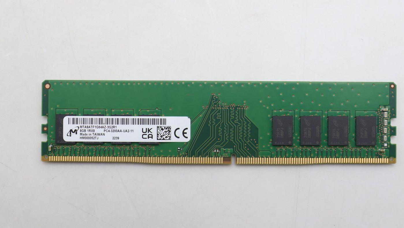 Image of Lenovo MEMORY UDIMM,8GB, DDR4,3200 (5M30Z71694)