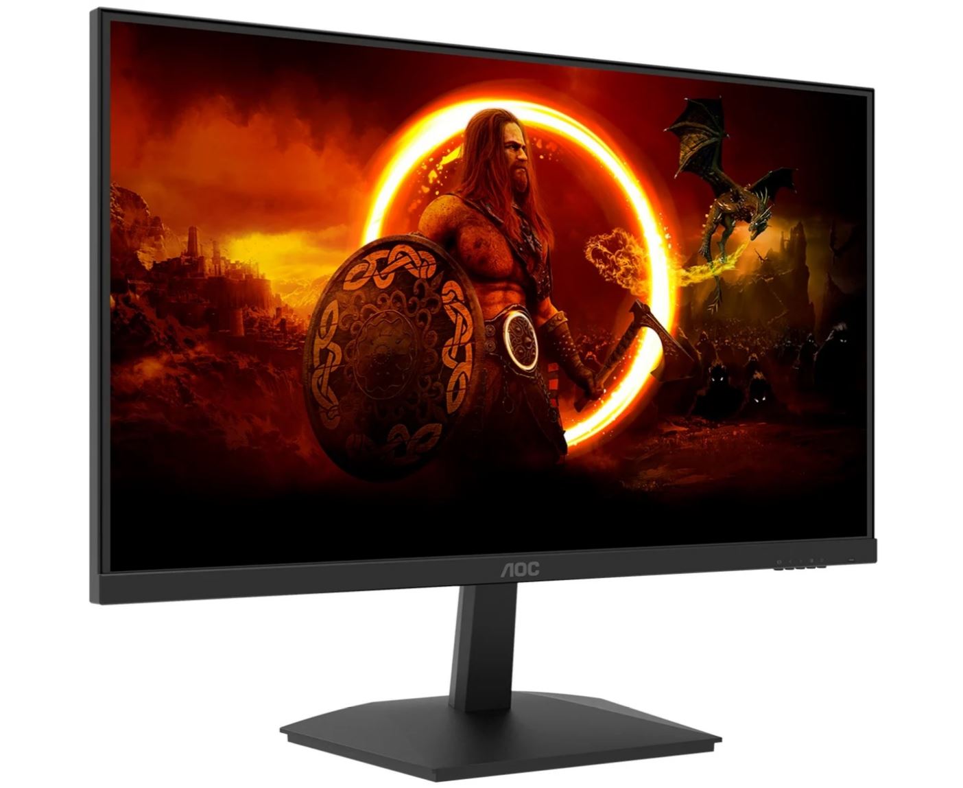 Image of AOC 27G15N2, Gaming-Monitor - (68.6 cm (27 Zoll), schwarz (matt), FullHD, Fast-VA, HDR, Adaptive-Sync , 180Hz Panel) [Energieklasse E] (27G15N2)