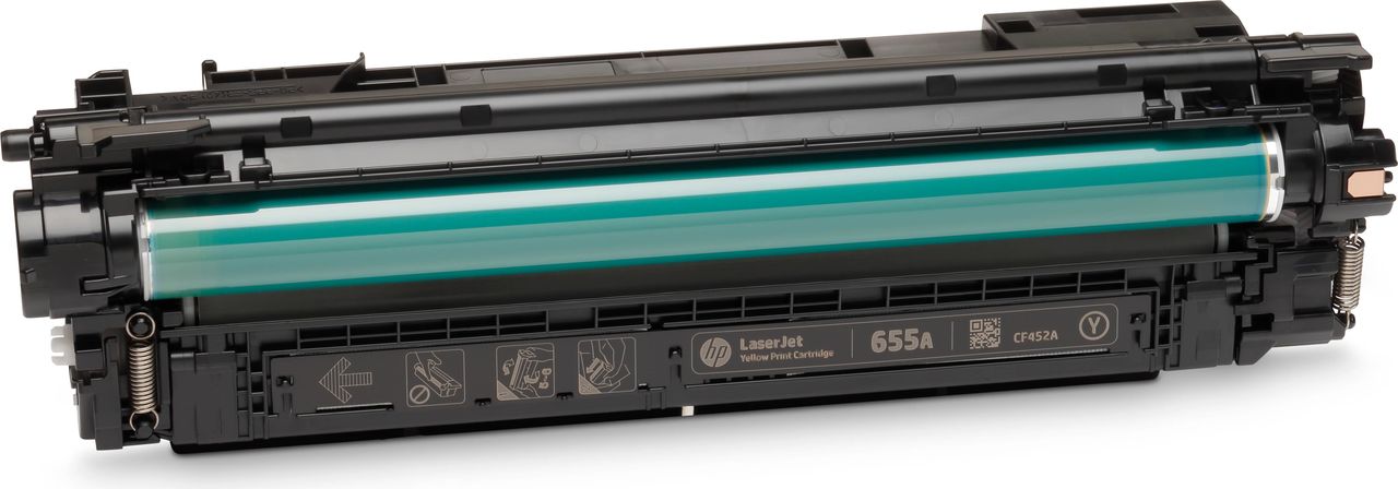 Image of HP 655A - Gelb - Original - LaserJet - Tonerpatrone (CF452A) - für Color LaserJet Enterprise M652dn, M652n, M653dn, M653x (CF452A)