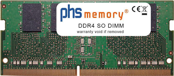 Image of PHS-memory 8GB RAM Speicher kompatibel mit Asustor NIMBUSTOR 4 (AS5404T) Gen2 DDR4 SO DIMM 2933MHz PC4-23400-S (SP501992)