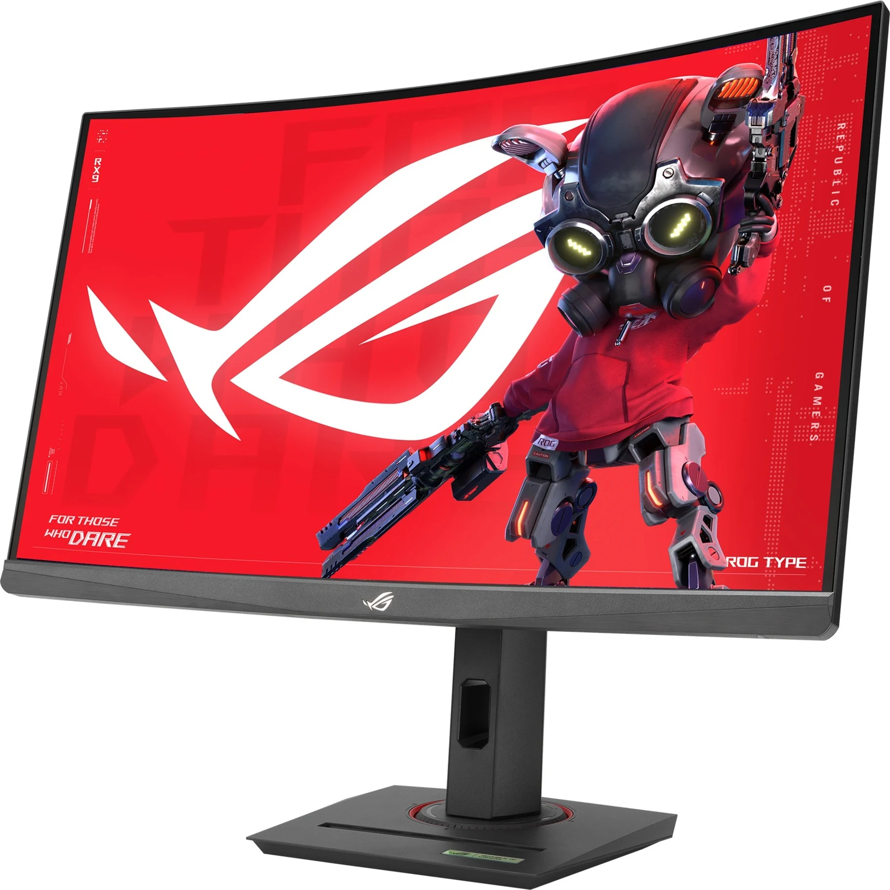 Image of ASUS ROG Strix XG27WCMS, Gaming-Monitor - (68.6 cm (27 Zoll), schwarz, WQHD, Fast-VA, USB-C, Free-Sync-Premium, 280Hz Panel) [Energieklasse F] (90LM09Y1-B01370)