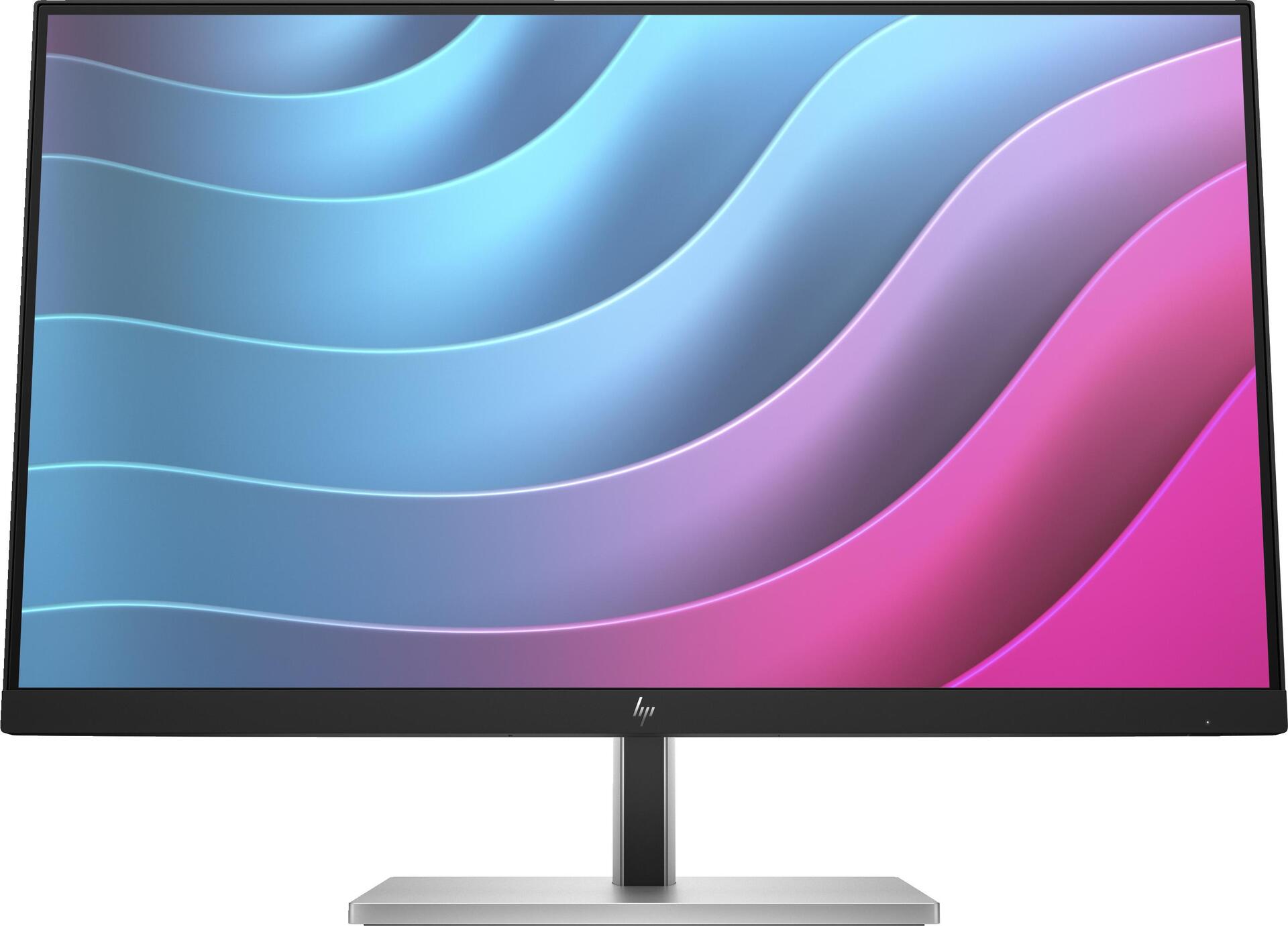 Image of HP E24 G5 FHD PVC Free Monitor Computerbildschirm 60,5 cm (23.8) 1920 x 1080 Pixel Full HD LCD Schwarz - Silber (6N6E9A5)