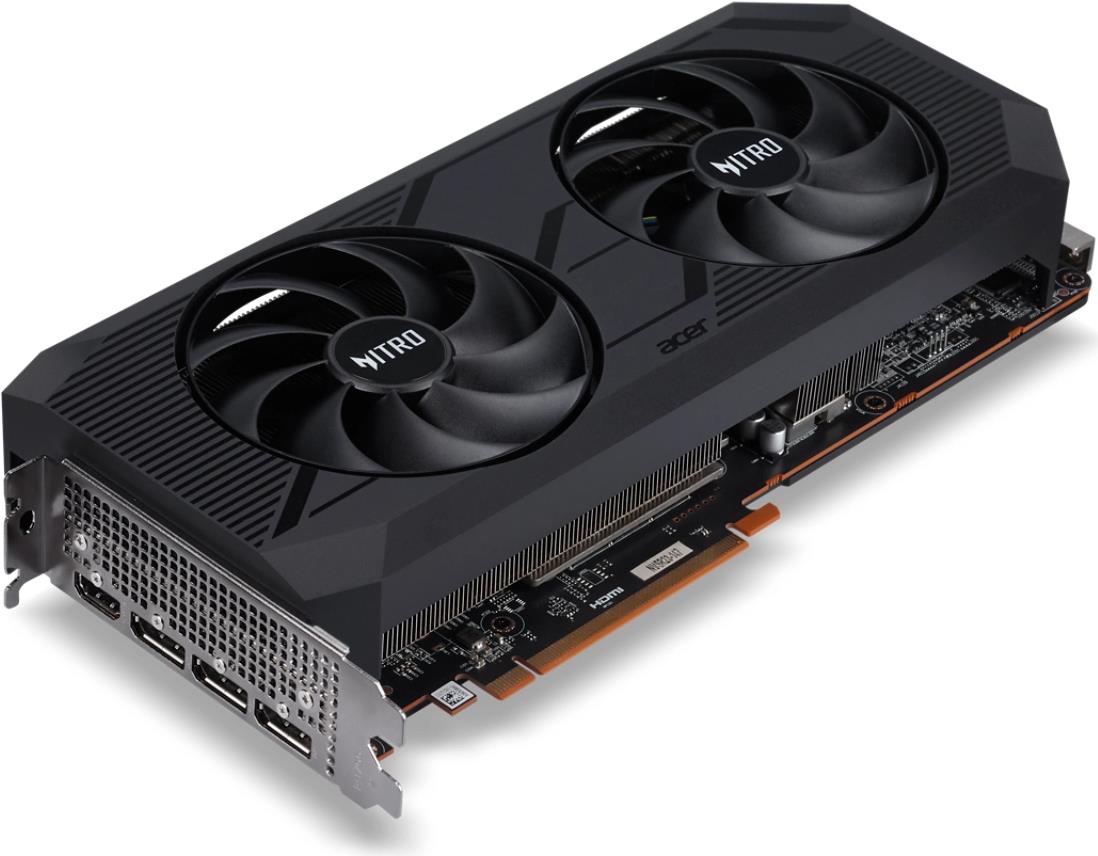 Image of Acer Radeon RX 7700 XT OC - Radeon RX 7700 XT - 12 GB - GDDR6 - 192 Bit - 2171 MHz - 2 Lüfter (DP.Z39WW.P01)