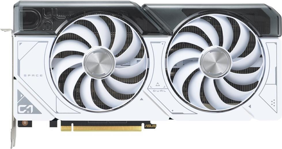 Image of ASUS Dual -RTX4070S-O12G-WHITE NVIDIA GeForce RTX 4070 SUPER 12 GB GDDR6X (90YV0K84-M0NA00)