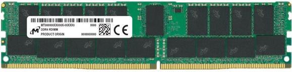 Image of Micron - DDR4 - Modul - 32 GB - DIMM 288-PIN - 3200 MHz / PC4-25600 - CL22 - 1.2 V - registriert - ECC - Sonderposten