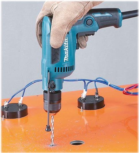 Image of Makita DP2011J - Bohrung - 370 W - Bohrfutterschlüssel 6.5 mm