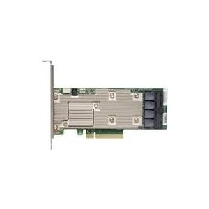 Image of Lenovo ThinkSystem 930-16i - Speichercontroller (RAID) - 16 Sender/Kanal - SATA / SAS 12Gb/s Low Profile - 1.2 GBps - RAID 0, 1, 5, 6, 10, 50, JBOD, 60 - PCIe 3.0 x8 - für ThinkSystem SR550, SR570, SR590, SR630, SR650, SR850, SR860, SR950, ST550