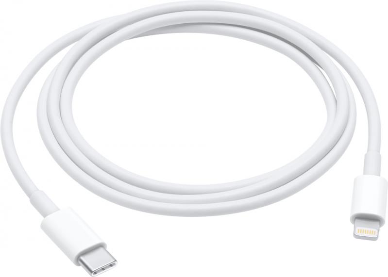 Image of Apple USB-C to Lightning Cable - Lightning-Kabel - USB-C männlich bis Lightning männlich - 1,0m - für iPad/iPhone/iPod BULK Verpackung (MM0A3ZM/A)