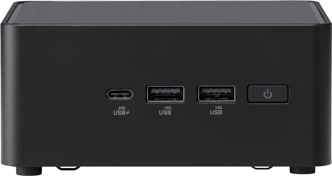 Image of ASUS NUC 14 Pro RNUC14RVHU700002I - Barebone - Mini-PC - 1 x Core Ultra 7 155H / 1.4 GHz - RAM 0 GB - Intel Arc Graphics - 1GbE, 2.5GbE, 802.11ax (Wi-Fi 6E), Bluetooth 5.3 - WLAN: 802.11a/b/g/n/ac/ax (Wi-Fi 6E), Bluetooth 5.3 - Schwarz (90AR0072-M001P0)