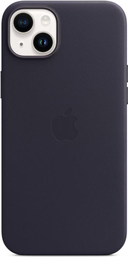 Image of APPLE iPhone 14 Plus Leather Case with MagSafe - Ink (MPPC3ZM/A)