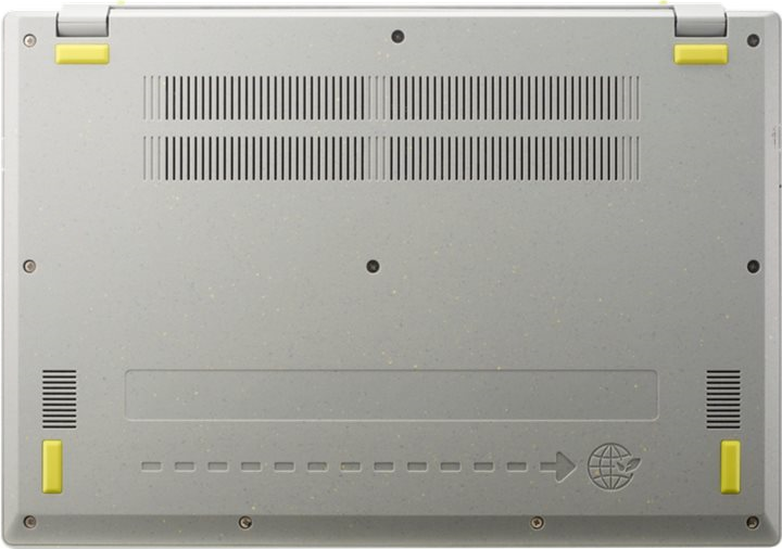 Image of Acer Chromebook Vero 514 CBV514-1H - Intel Core i5 1235U / 1.3 GHz - Chrome OS - Iris Xe Graphics - 8 GB RAM - 256 GB SSD - 35.6 cm (14) IPS 1920 x 1080 (Full HD) - Wi-Fi 6E - Cobblestone Gray - kbd: Deutsch