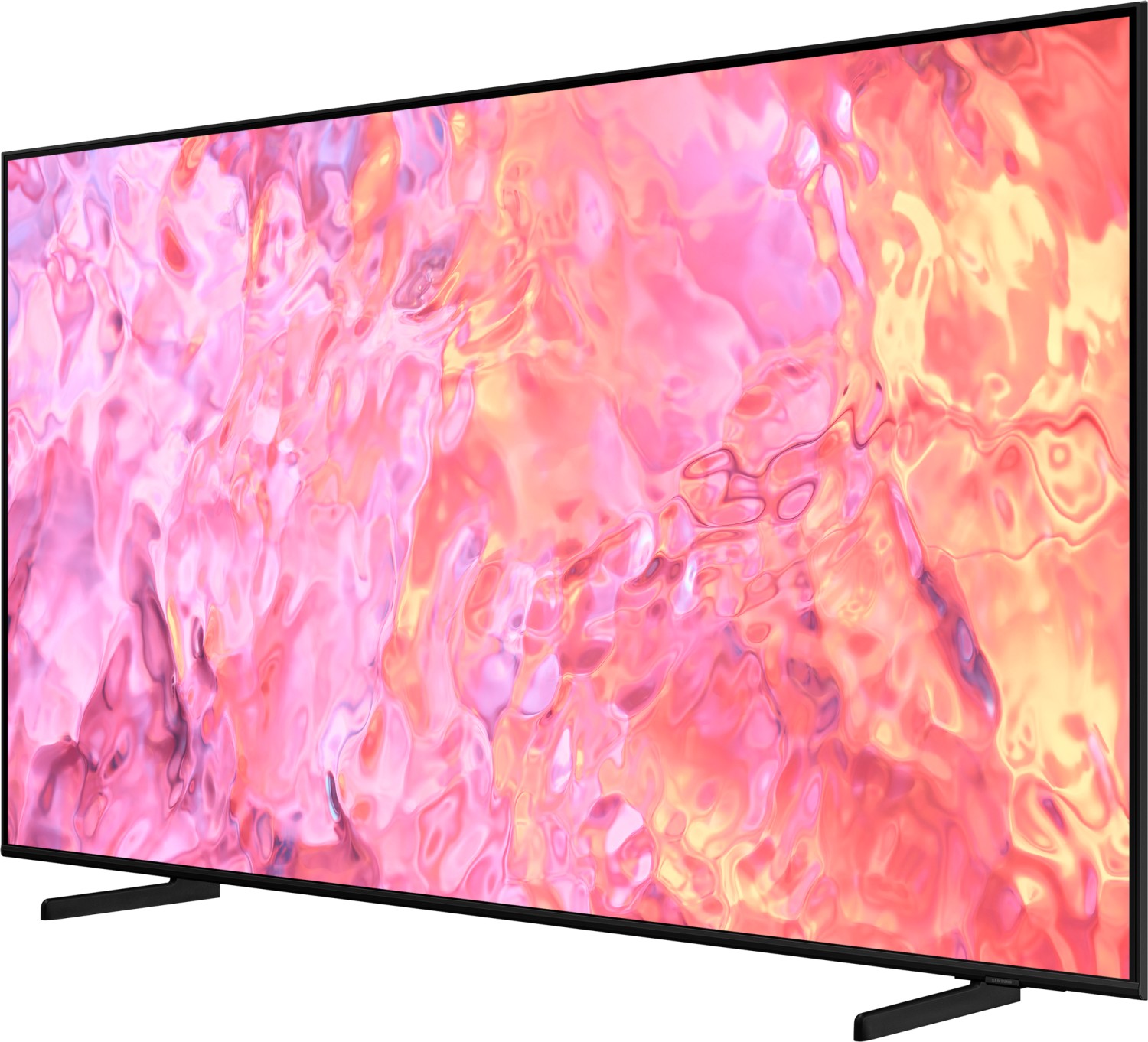 Image of Samsung GQ50Q60CAU - 125 cm (50) Diagonalklasse Q60C Series LCD-TV mit LED-Hintergrundbeleuchtung - QLED - Smart TV - Tizen OS - 4K UHD (2160p) 3840 x 2160 - HDR - Quantum Dot, Dual LED - Schwarz [Energieklasse E] (GQ50Q60CAUXZG)